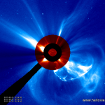 Huge Super Solar Blast and Sun Diving Comet VIDEO