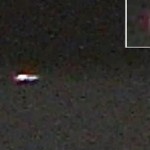 UFO Traveling Above Tree Tops VIDEO