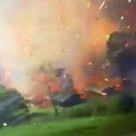 Fireworks Explosion in Colombia Raw Video