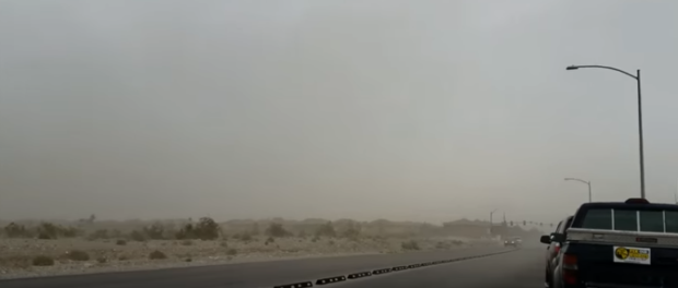 Insane 'Dirt-nado' Hits Las Vegas VIDEO